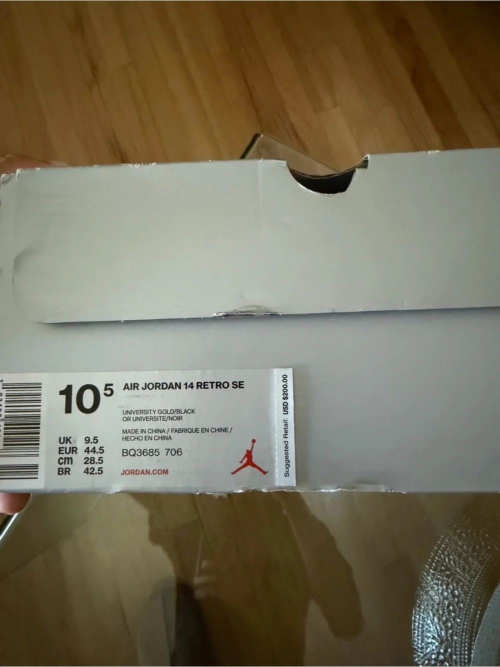 Air Jordan 14 Retro SE Metallic Gold